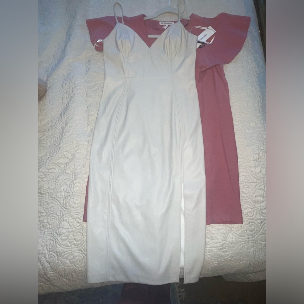 NWT Calvin Klein Cream Dress